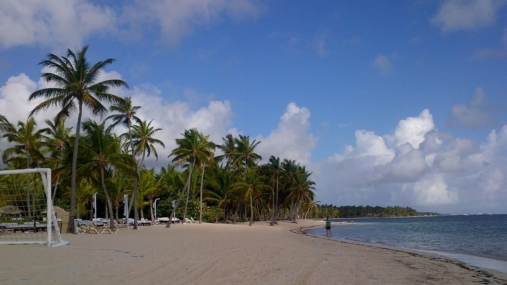 Strand von Punta Cana in der Dominikanischen Republik