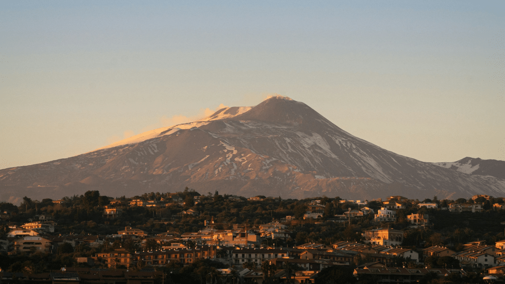 Sizilien Catania Aetna Vulkan