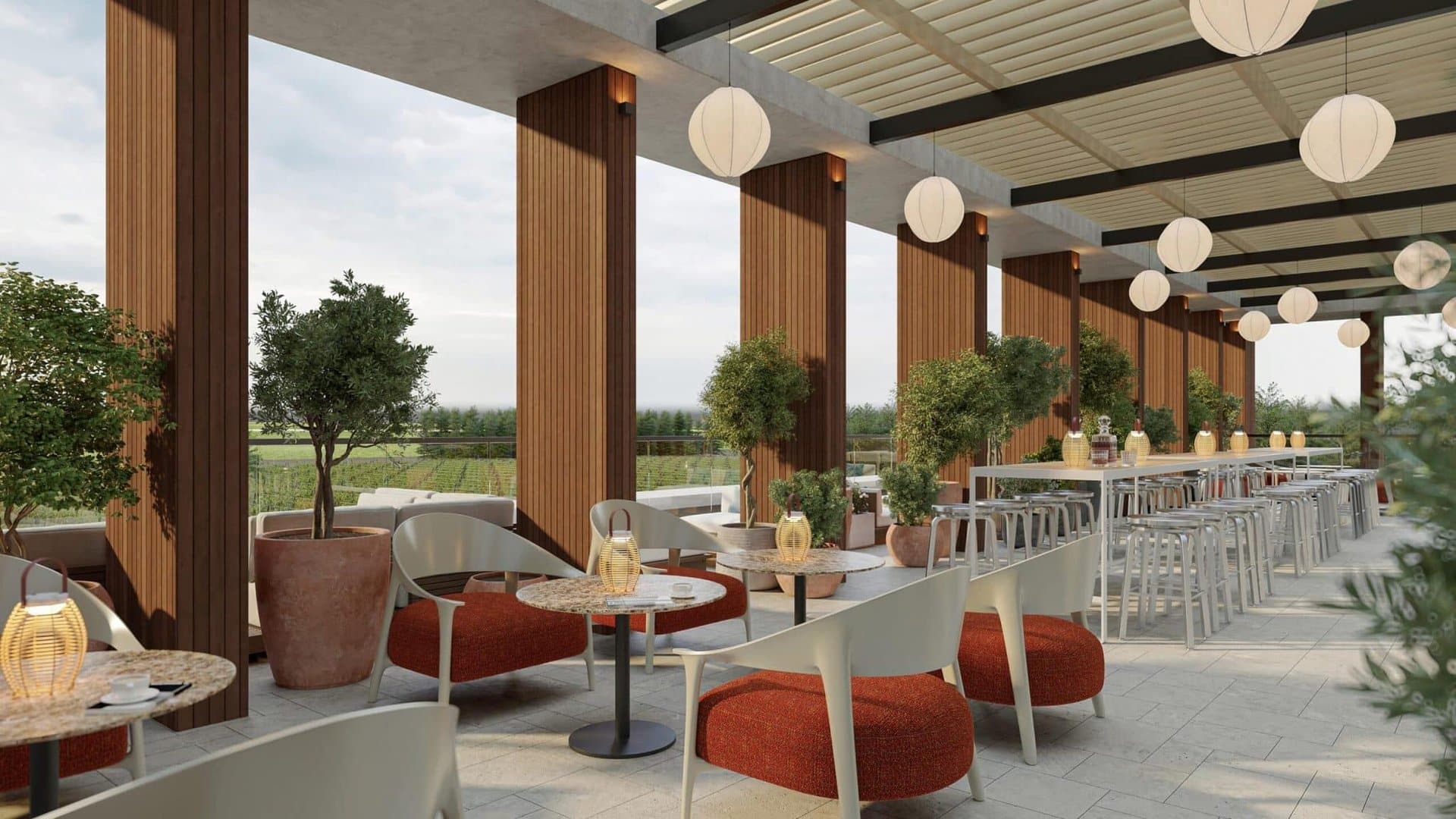 Dachterrasse im The Clayfield Niagara on the Lake