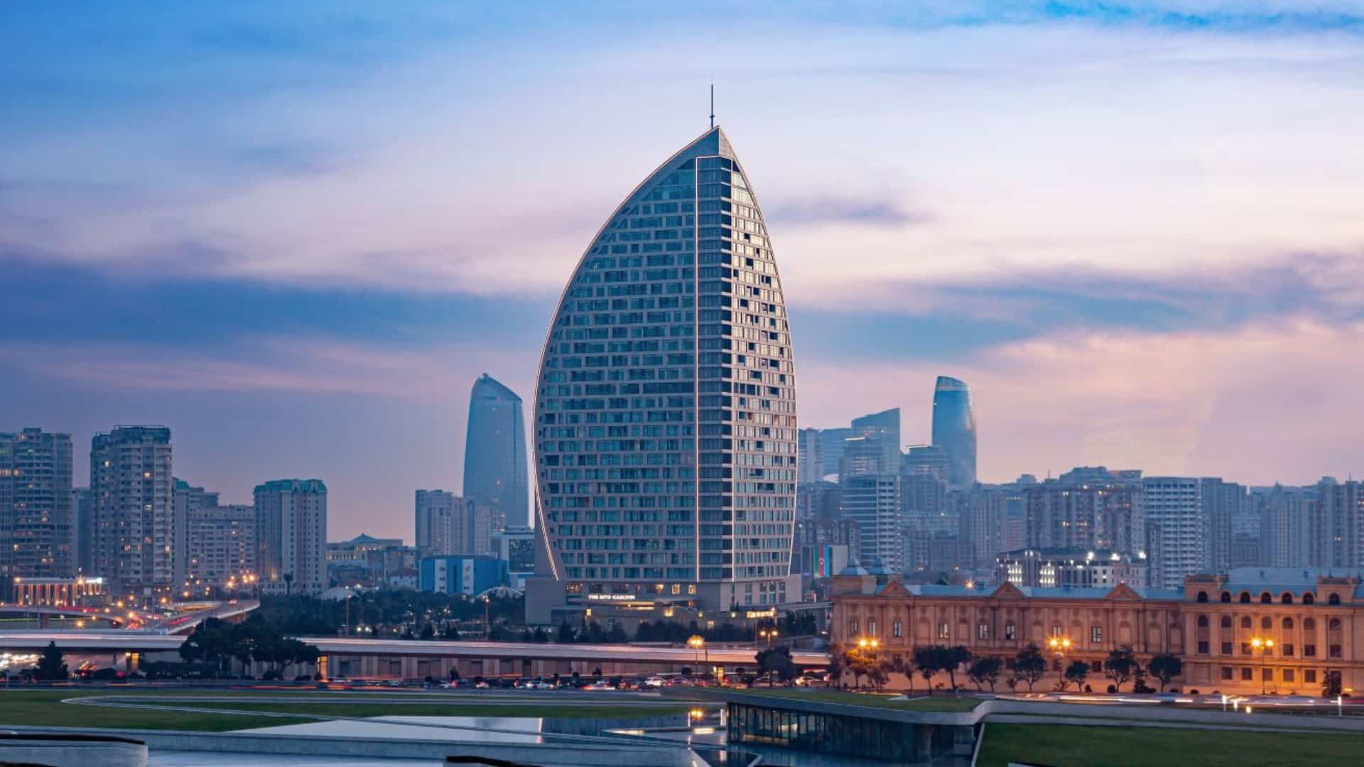 Aussenansicht des bestehenden The Ritz-Carlton Baku