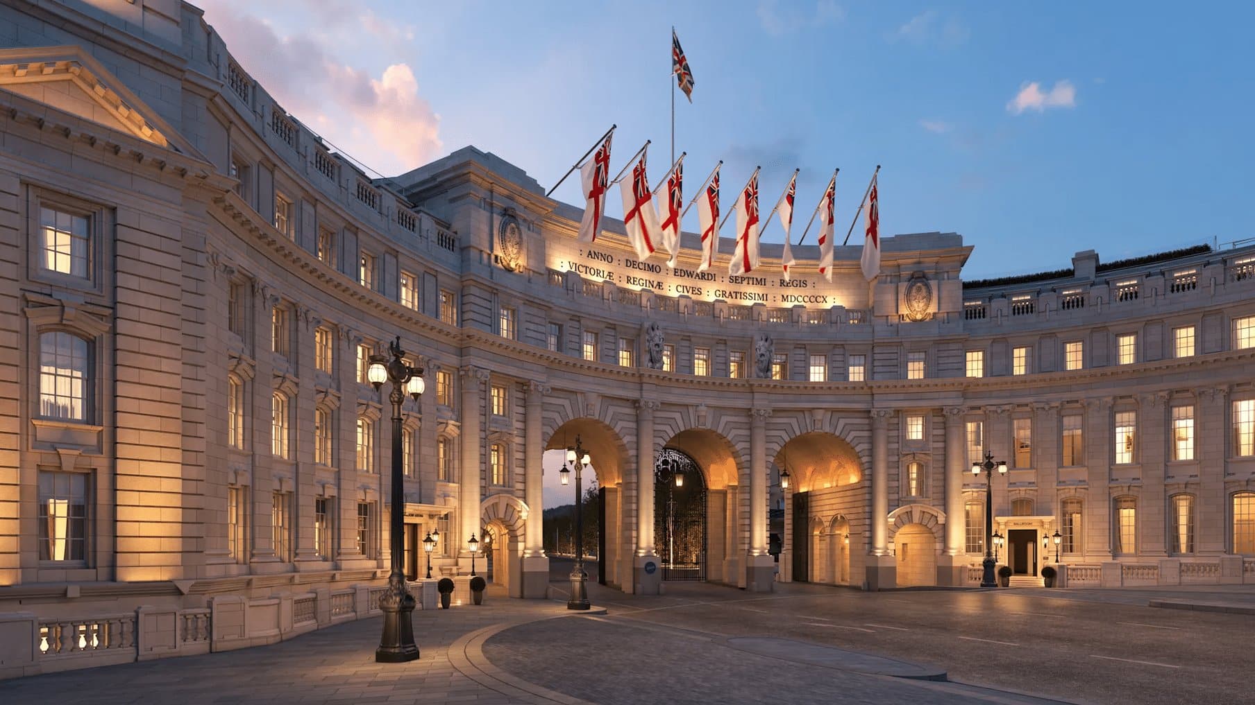 Waldorf Astoria London Admiralty Arch Aussenansicht