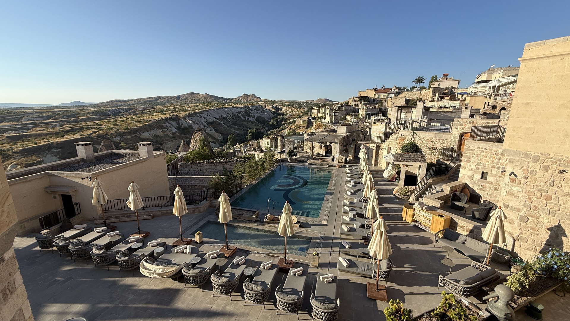 Argos in Cappadocia Pool Überblick