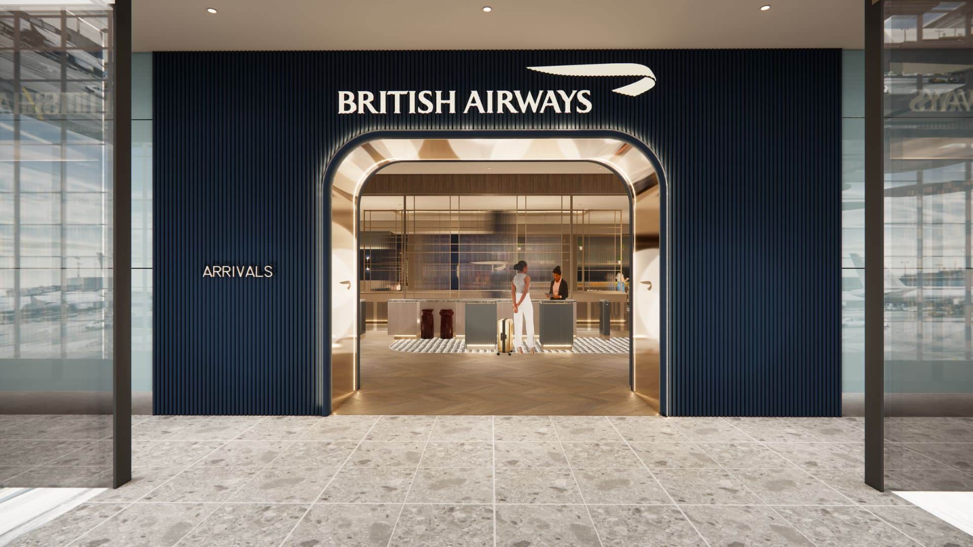 British Airways Arrivals Main Entrance
