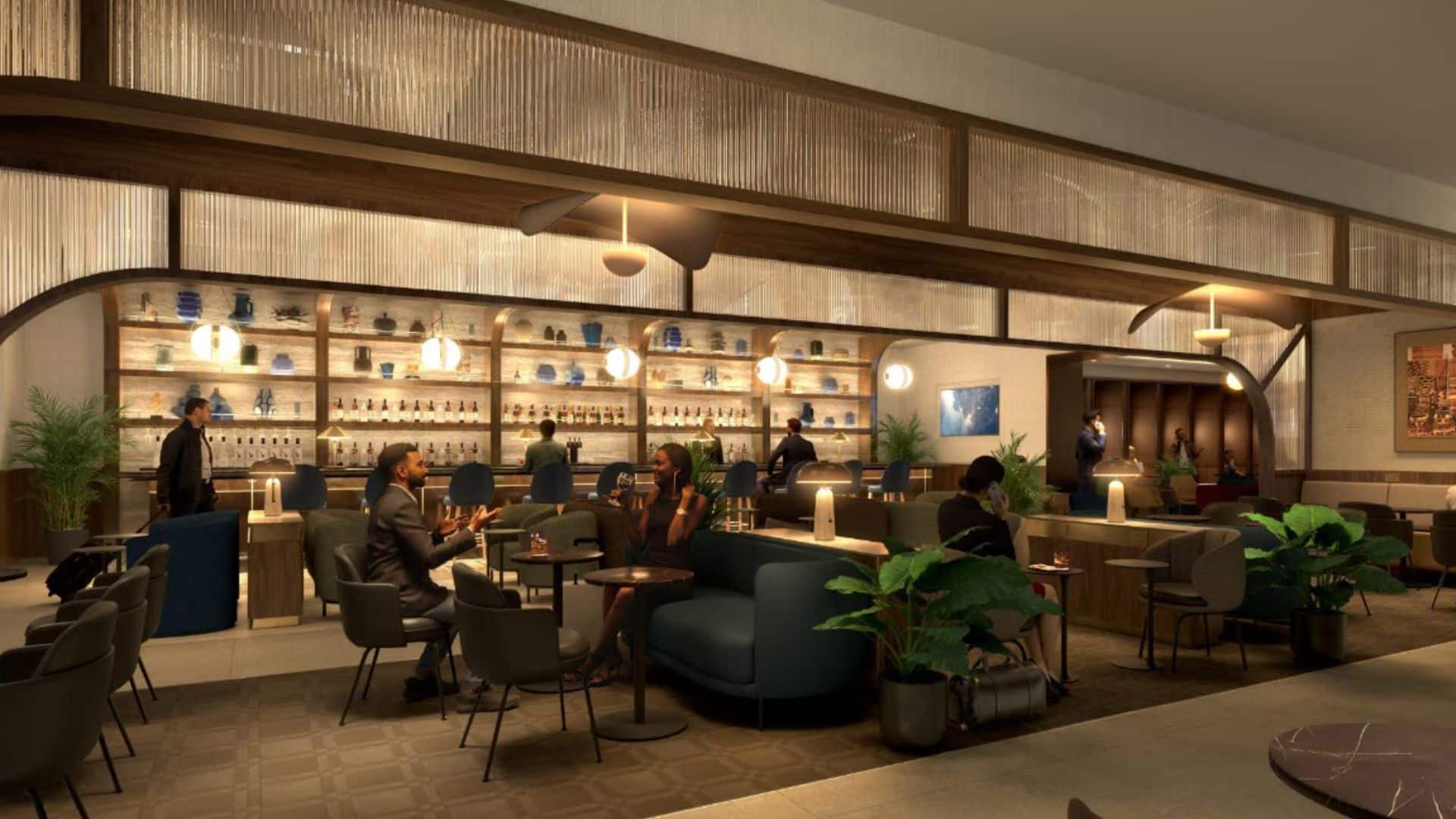 Centurion Lounge Houston Digital Generiert Von American Express