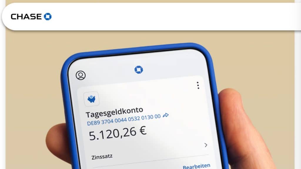 Chase Tagesgeldkonto