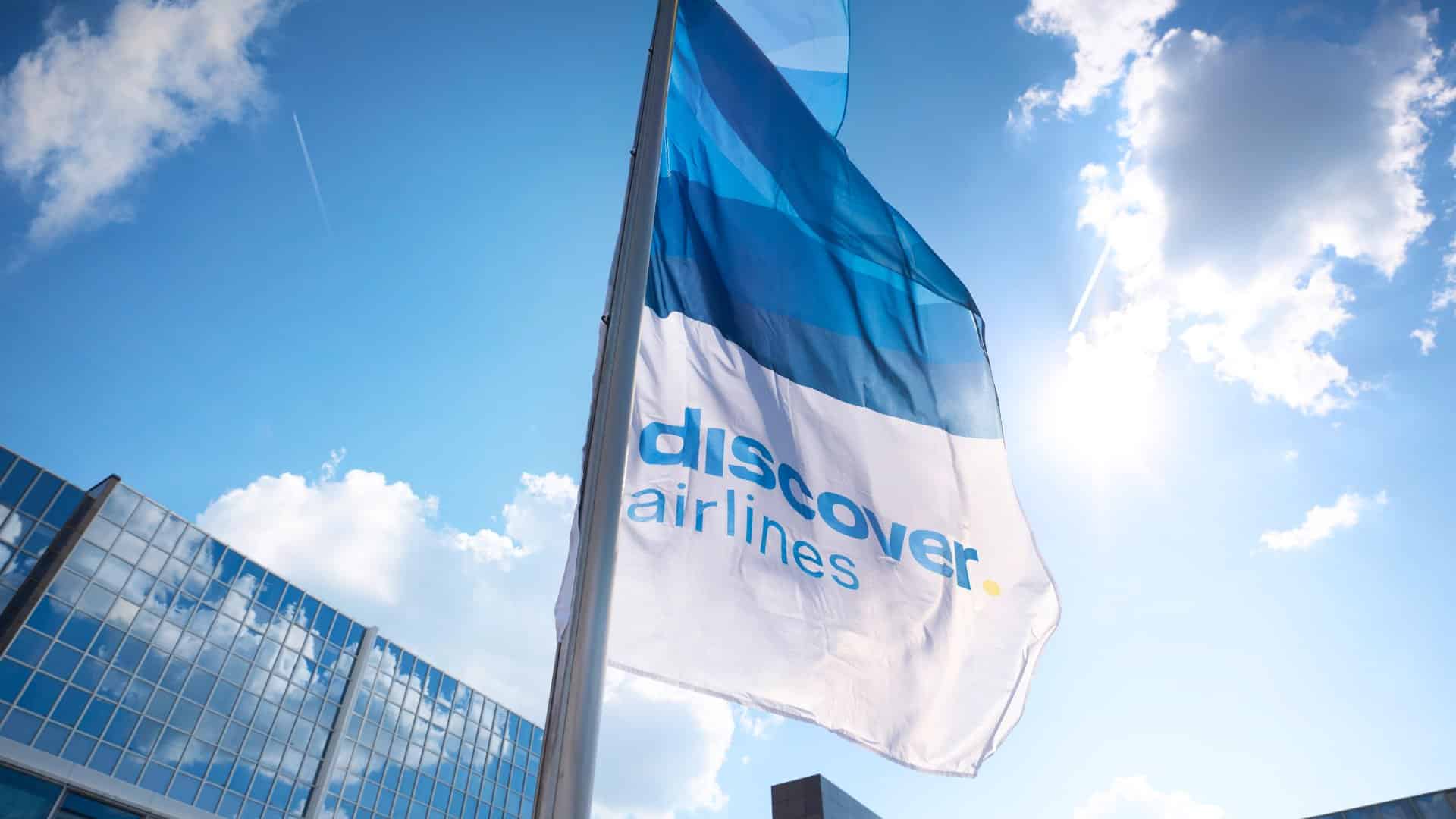 Discover Airlines Flagge Logo