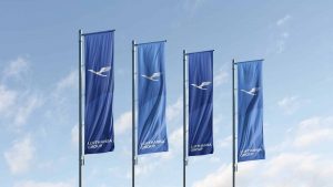Lufthansa Group Flaggen Brand Logo