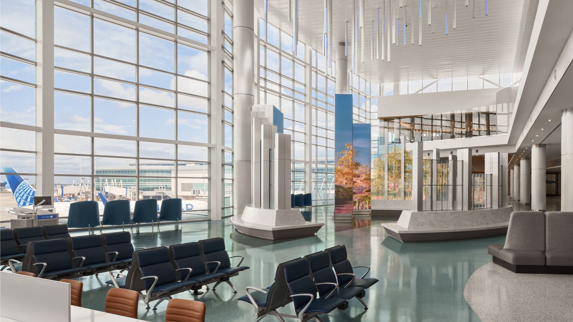 Terminal B North George Bush Airport Houston