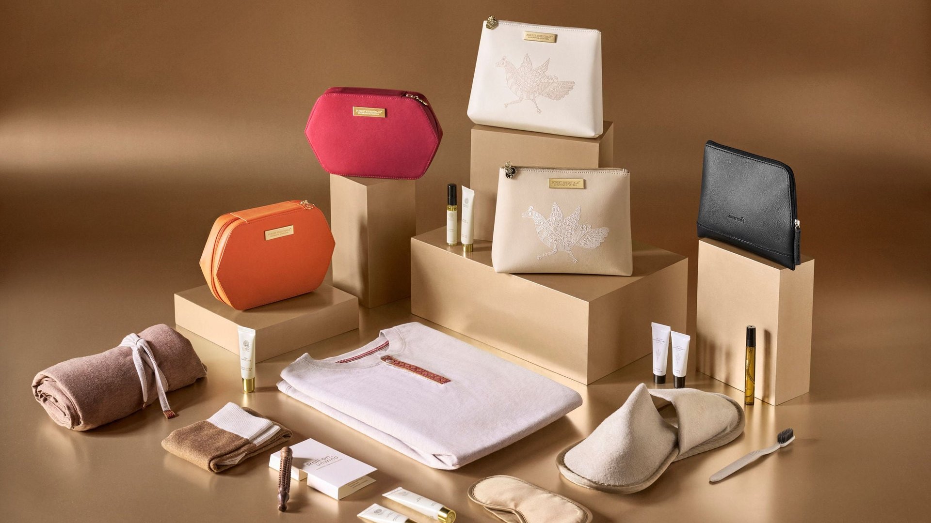Air India Amenity Kits und Loungewear
