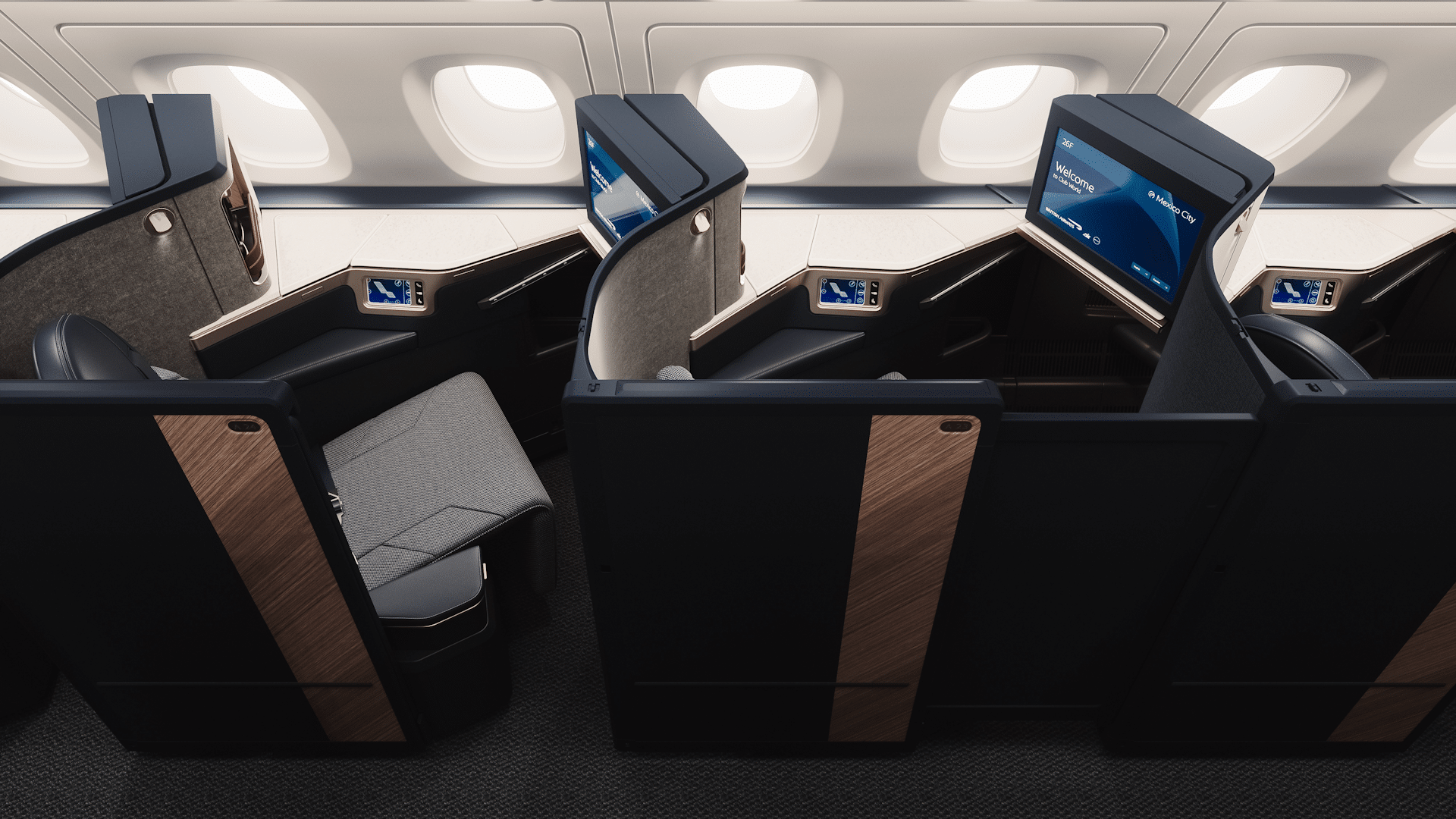 British Airways Neue Club World Kabine Airbus A380