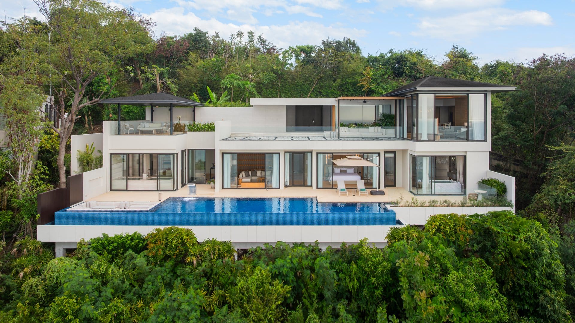 Presidential Villa The Pearl im Conrad Koh Samui von aussen
