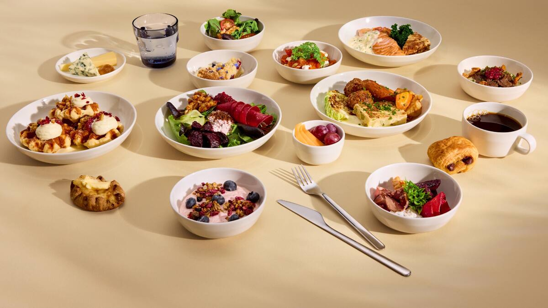 Finnair Winter Menue Business Class