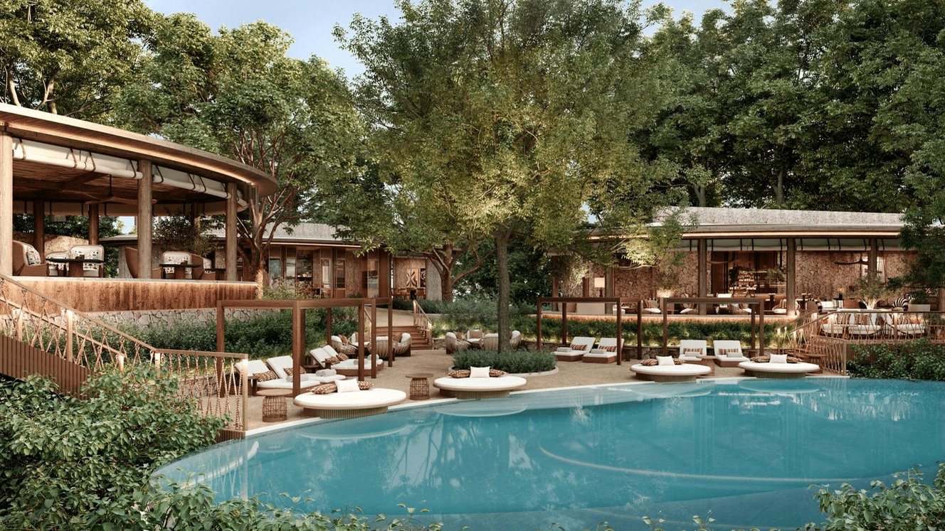 Pool im Ritz-Carlton Masai Mara